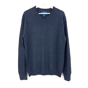 Fairlane Men's 100% Merino Wool V-neck Sweater